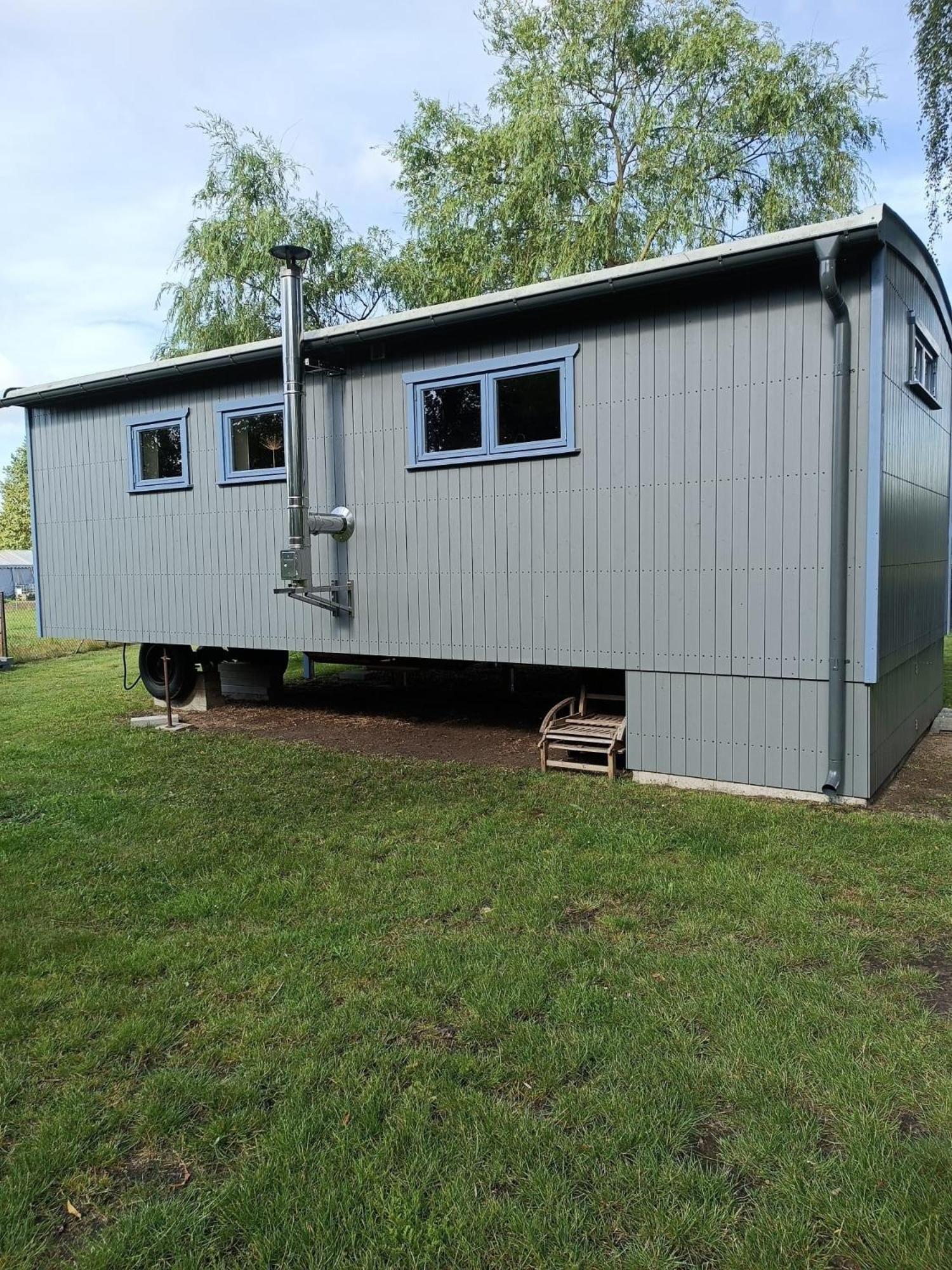 Tiny House & Alpaka-Erlebnis Im Ruhner Land - Naturidylle Pur Ziegendorf Dış mekan fotoğraf